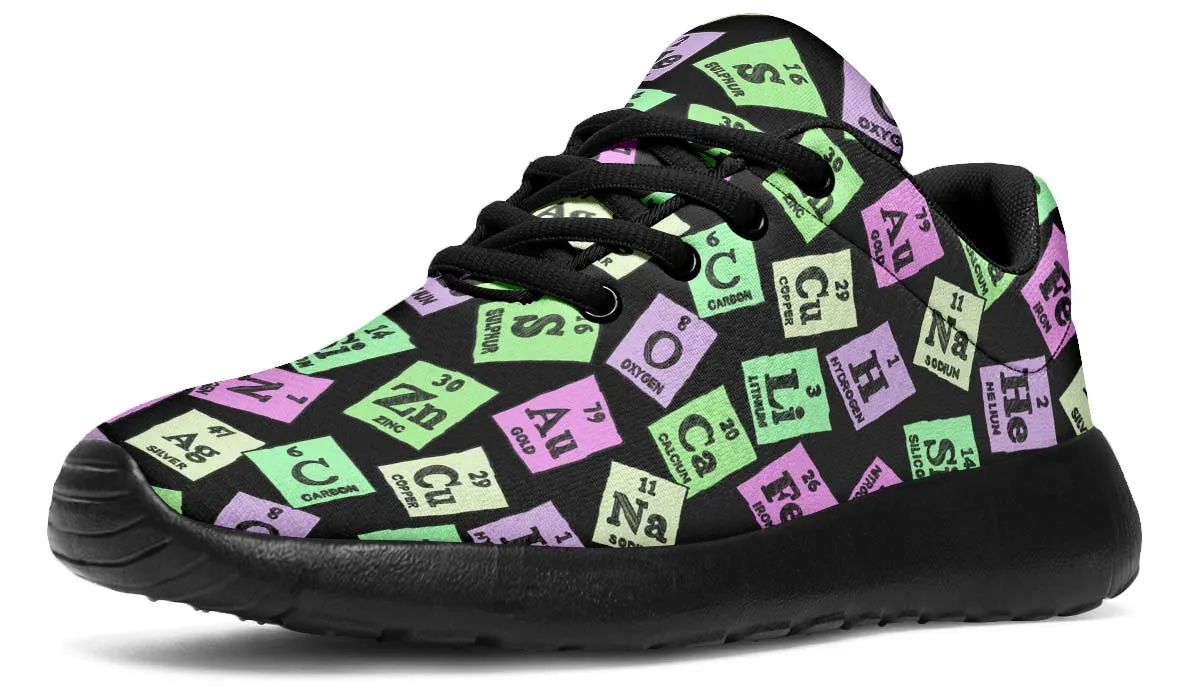 Periodic Table Pattern Sneakers