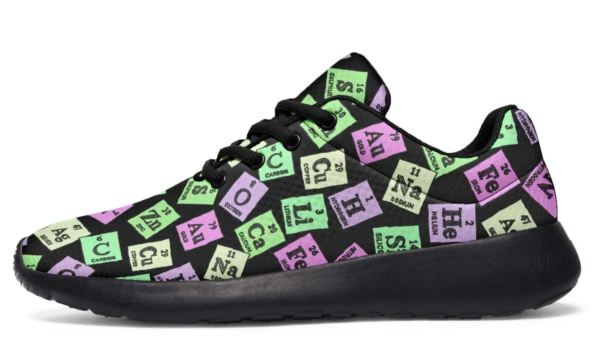 Periodic Table Pattern Sneakers