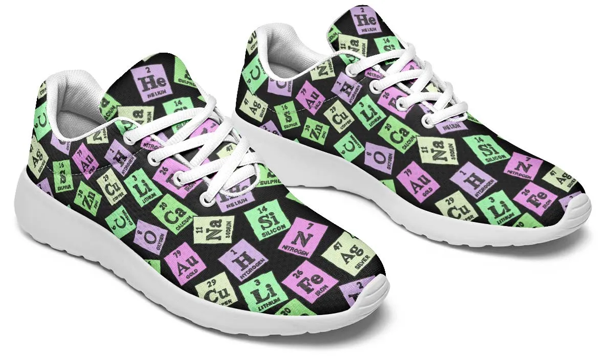Periodic Table Pattern Sneakers