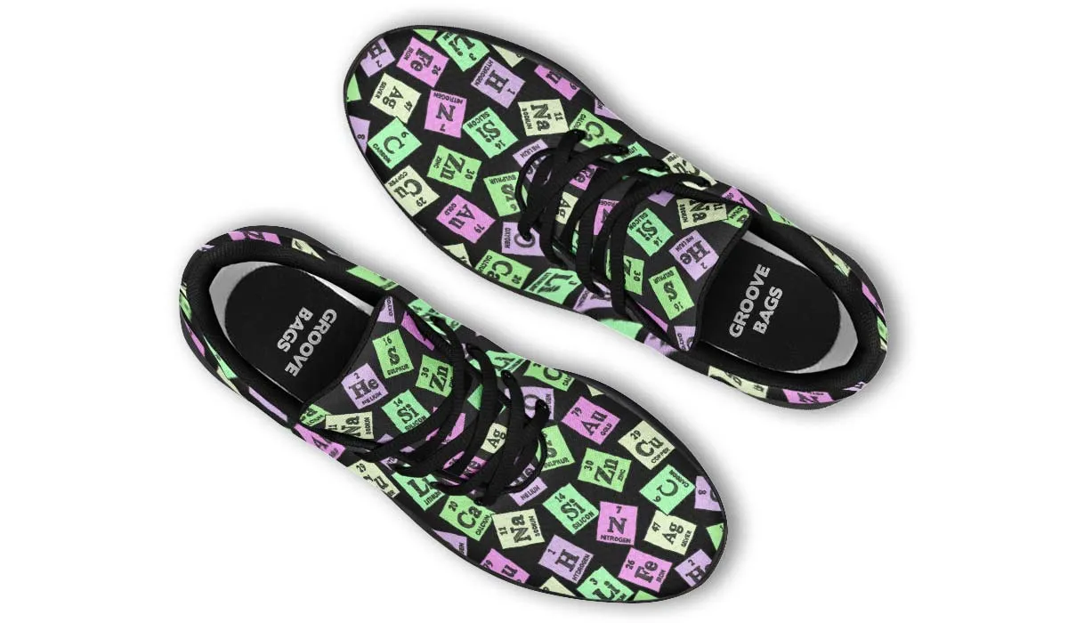 Periodic Table Pattern Sneakers