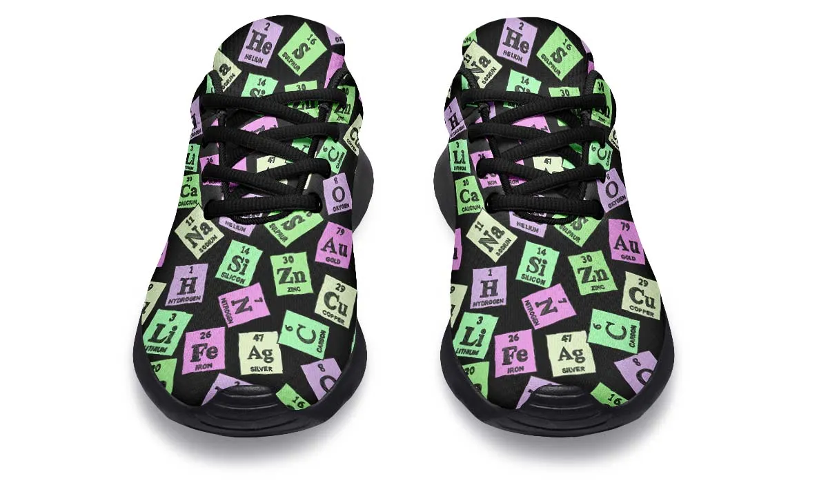 Periodic Table Pattern Sneakers