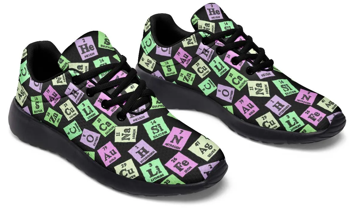 Periodic Table Pattern Sneakers