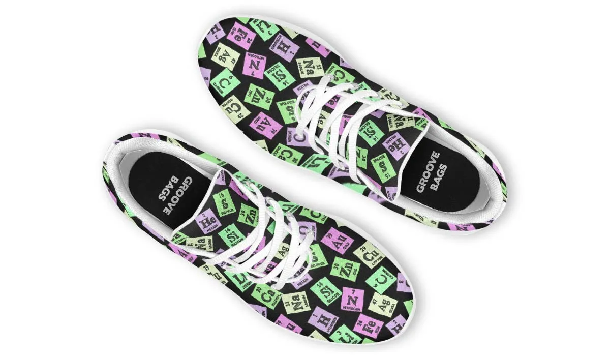 Periodic Table Pattern Sneakers