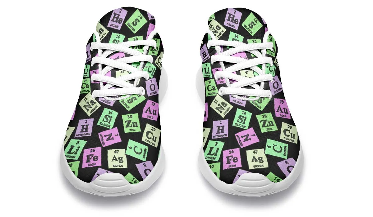Periodic Table Pattern Sneakers