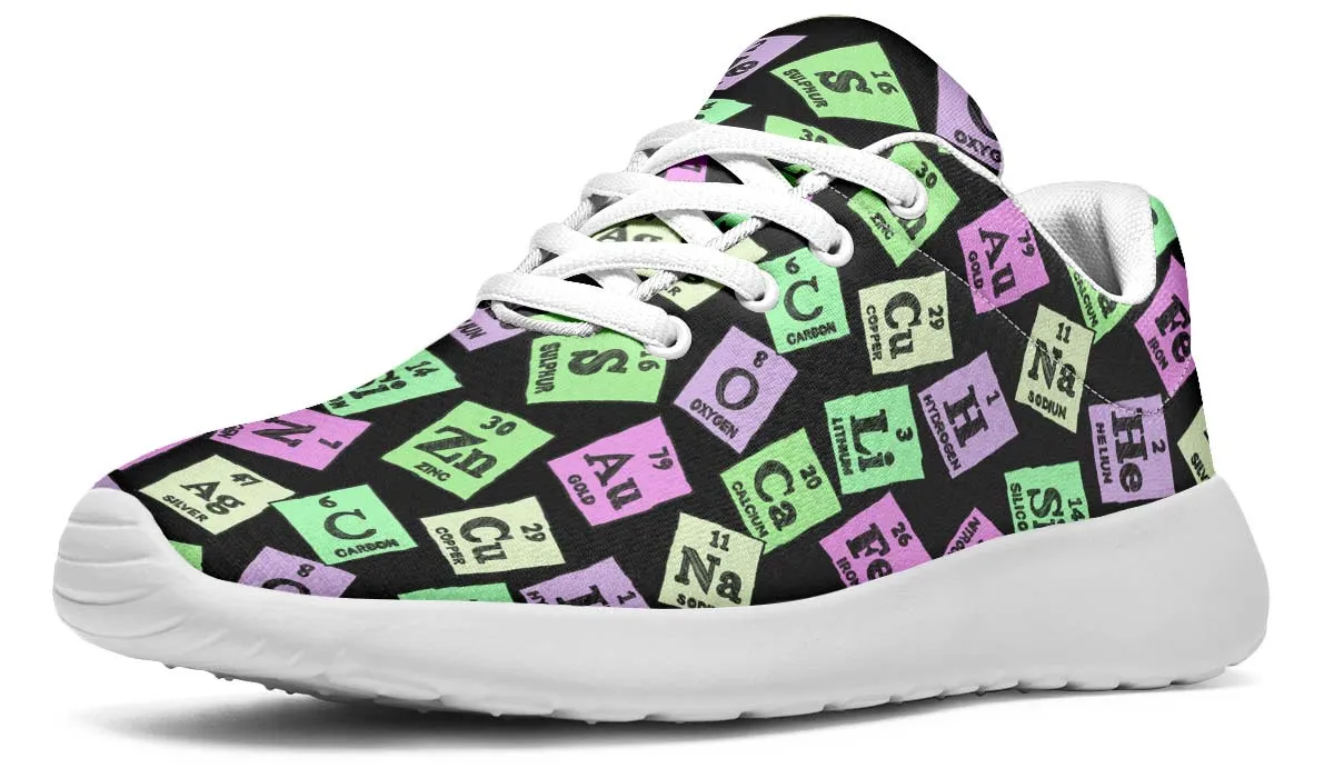 Periodic Table Pattern Sneakers