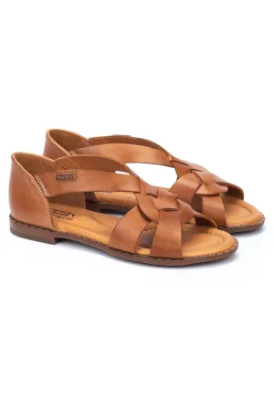 Pikolinos Algar W0X-0812 Brandy Brown Leather Sandal