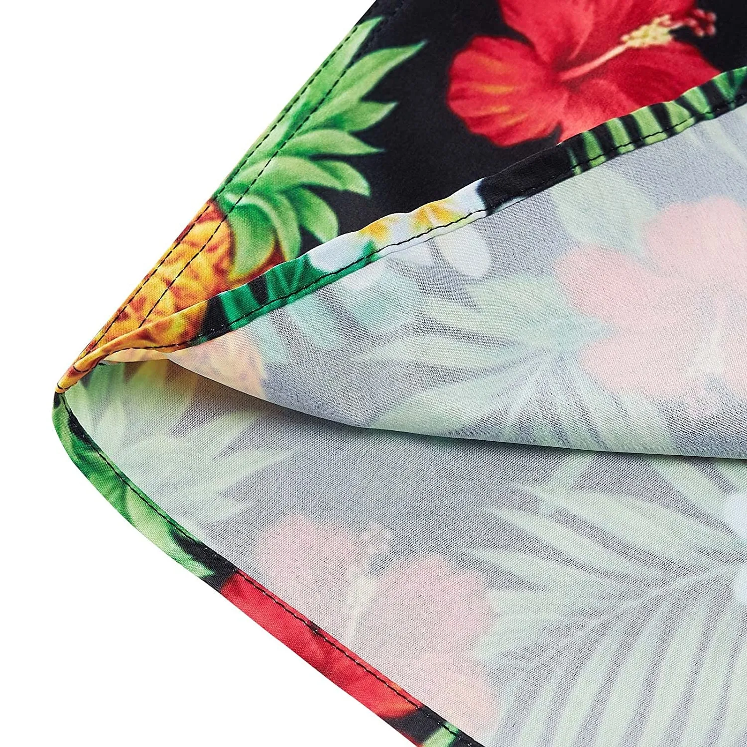 Pineapple Floral Funny Hawaiian Shirt