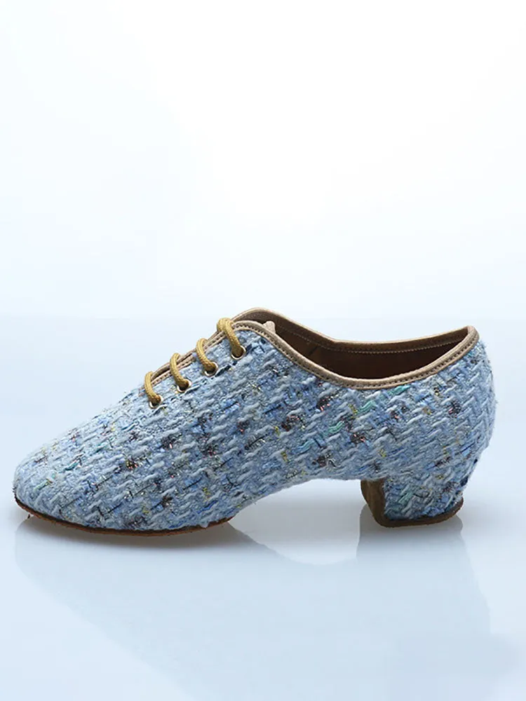 Professional Latin Shoes Flat Heel Soft Sole Wear-resistant Training Shoes