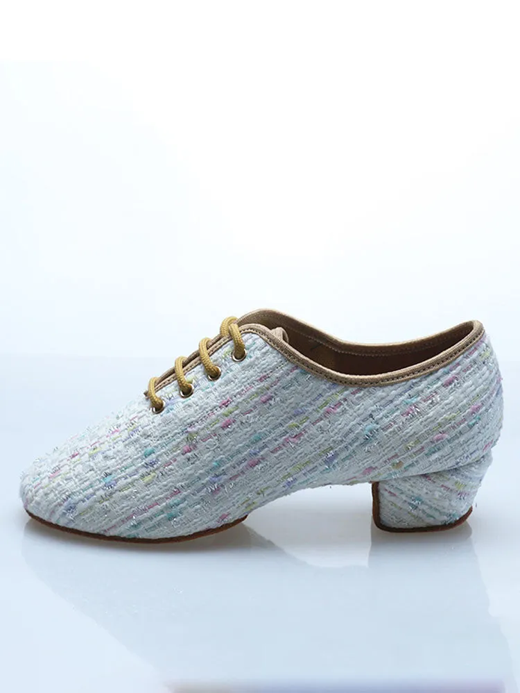 Professional Latin Shoes Flat Heel Soft Sole Wear-resistant Training Shoes