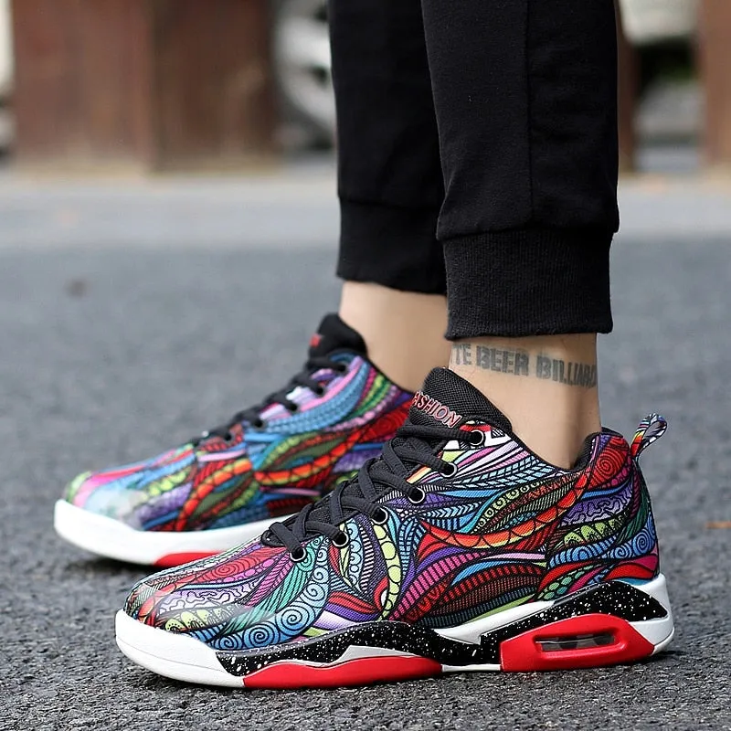 Retro Artwork Sneakers