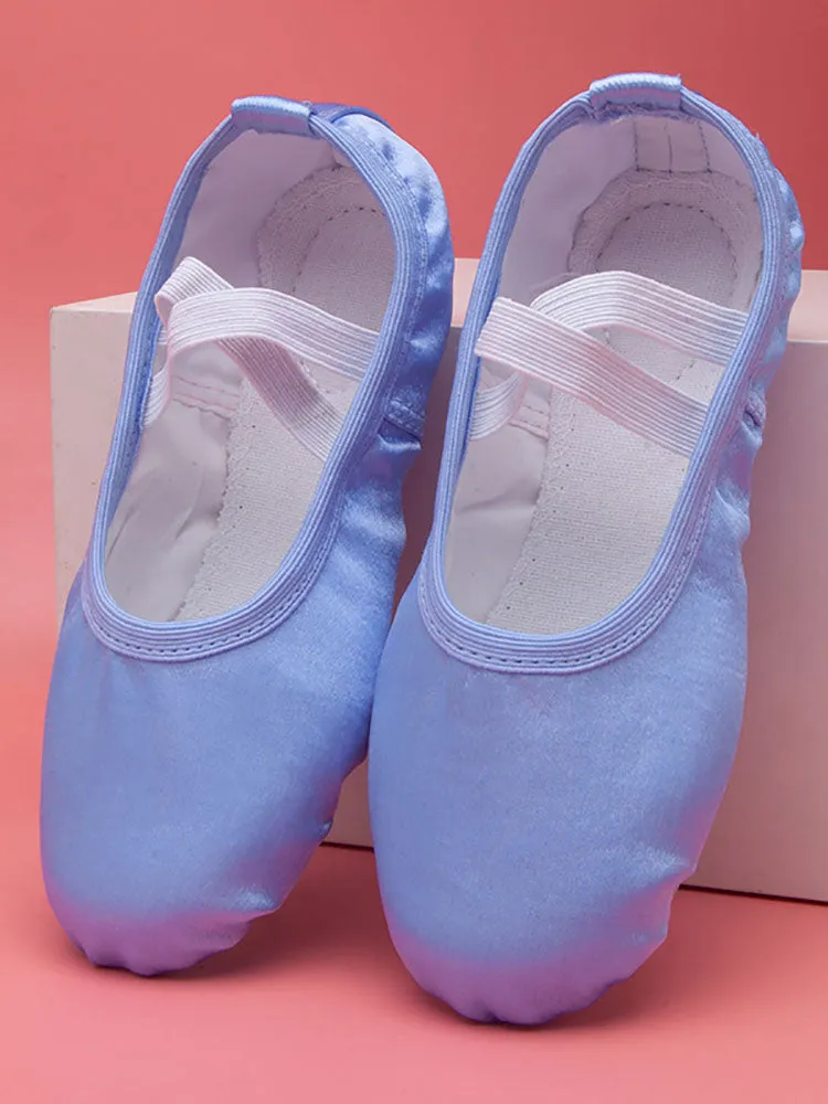 Satin Ballet Dance Shoes Aoft Aole Practice Cat Claw Shoes