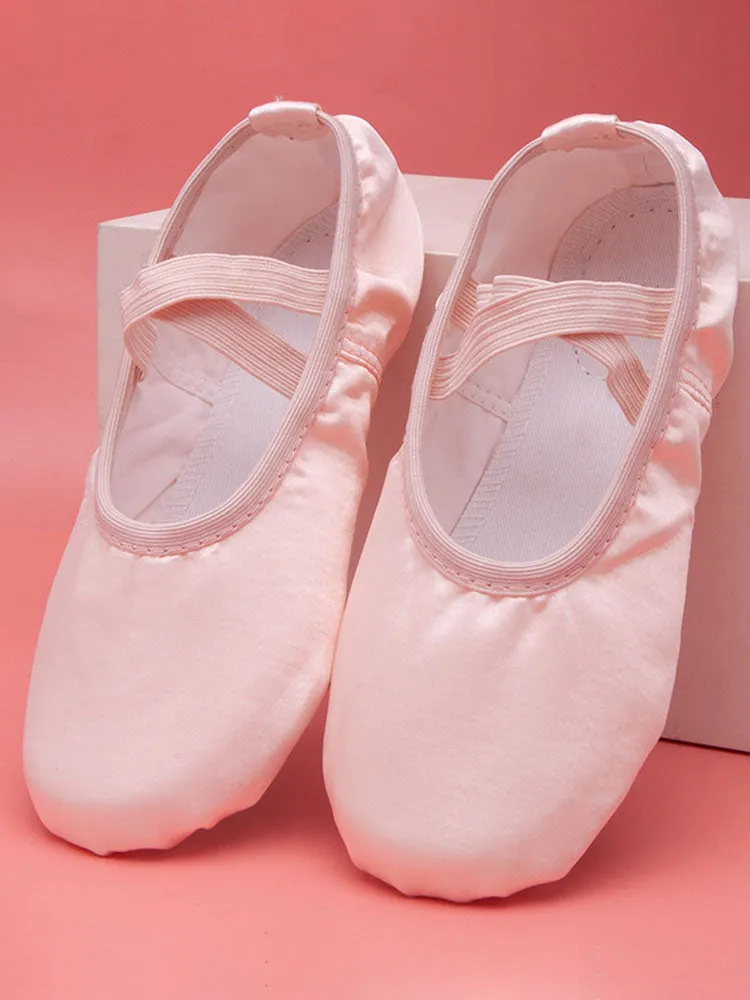 Satin Ballet Dance Shoes Aoft Aole Practice Cat Claw Shoes