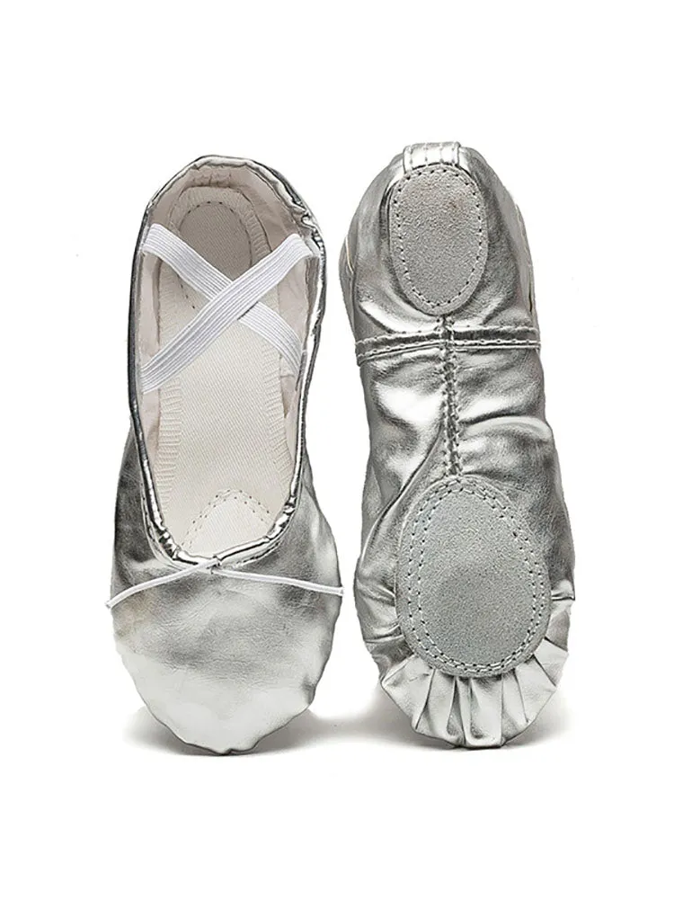 Shiny Dance Shoes Soft Sole Cat Claw Ballet Shoes
