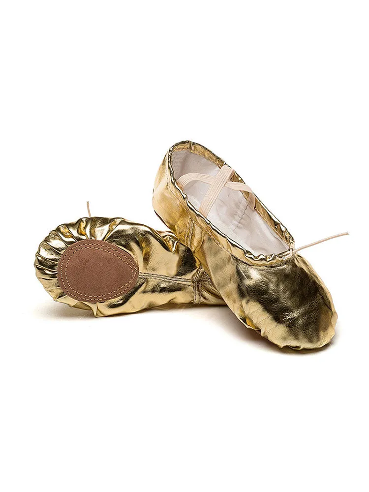 Shiny Dance Shoes Soft Sole Cat Claw Ballet Shoes