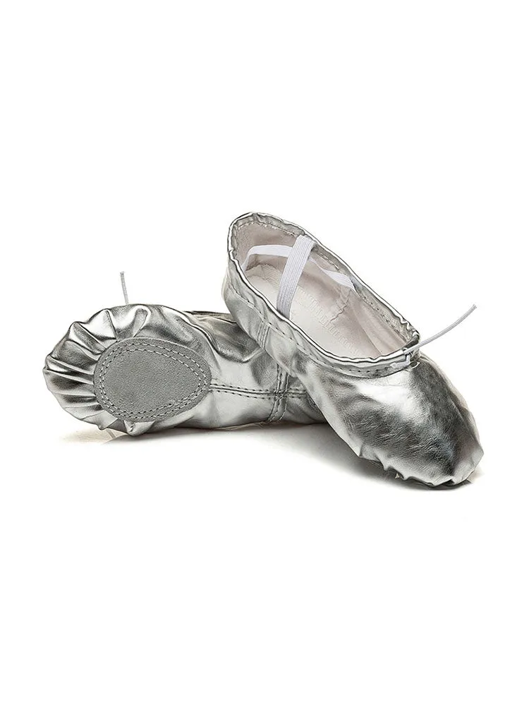 Shiny Dance Shoes Soft Sole Cat Claw Ballet Shoes