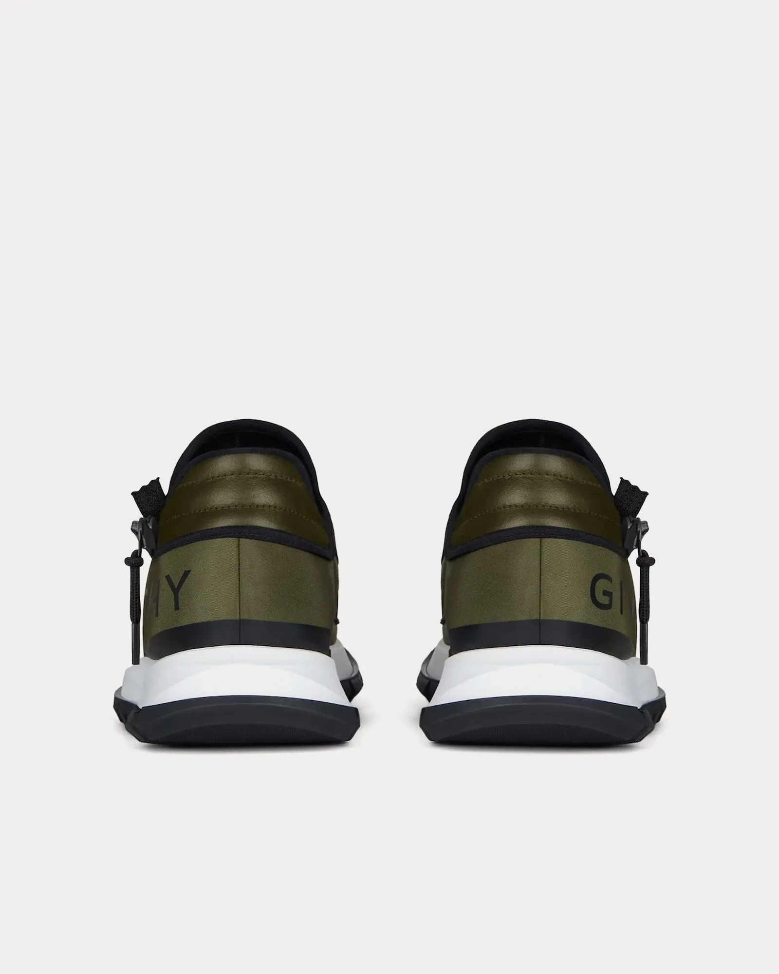 Spectre Runner Synthetic Fiber  With Zip Khaki / Black Low Top Sneakers