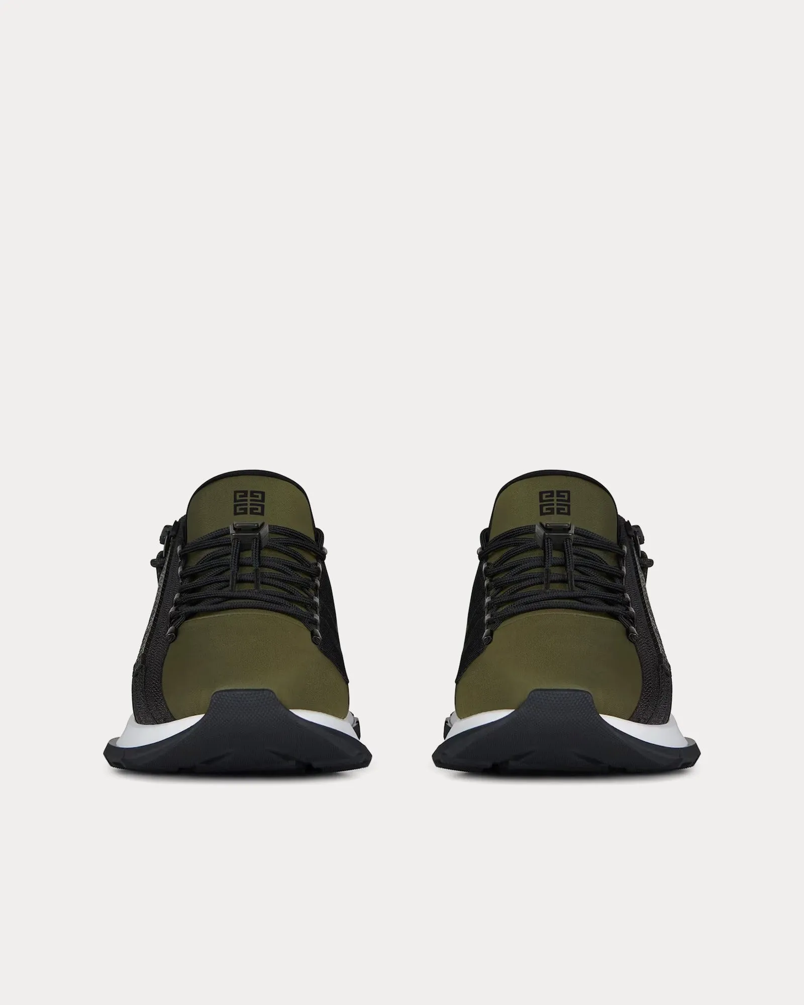 Spectre Runner Synthetic Fiber  With Zip Khaki / Black Low Top Sneakers