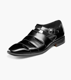 Stacy Adams CALDERON Closed Toe City Sandal Color: Black Available in Sizes 7.5, 13 & 14