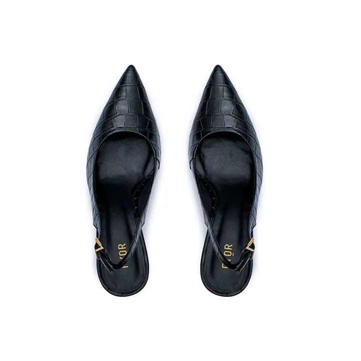 Textured Pointed Pump BCR 016