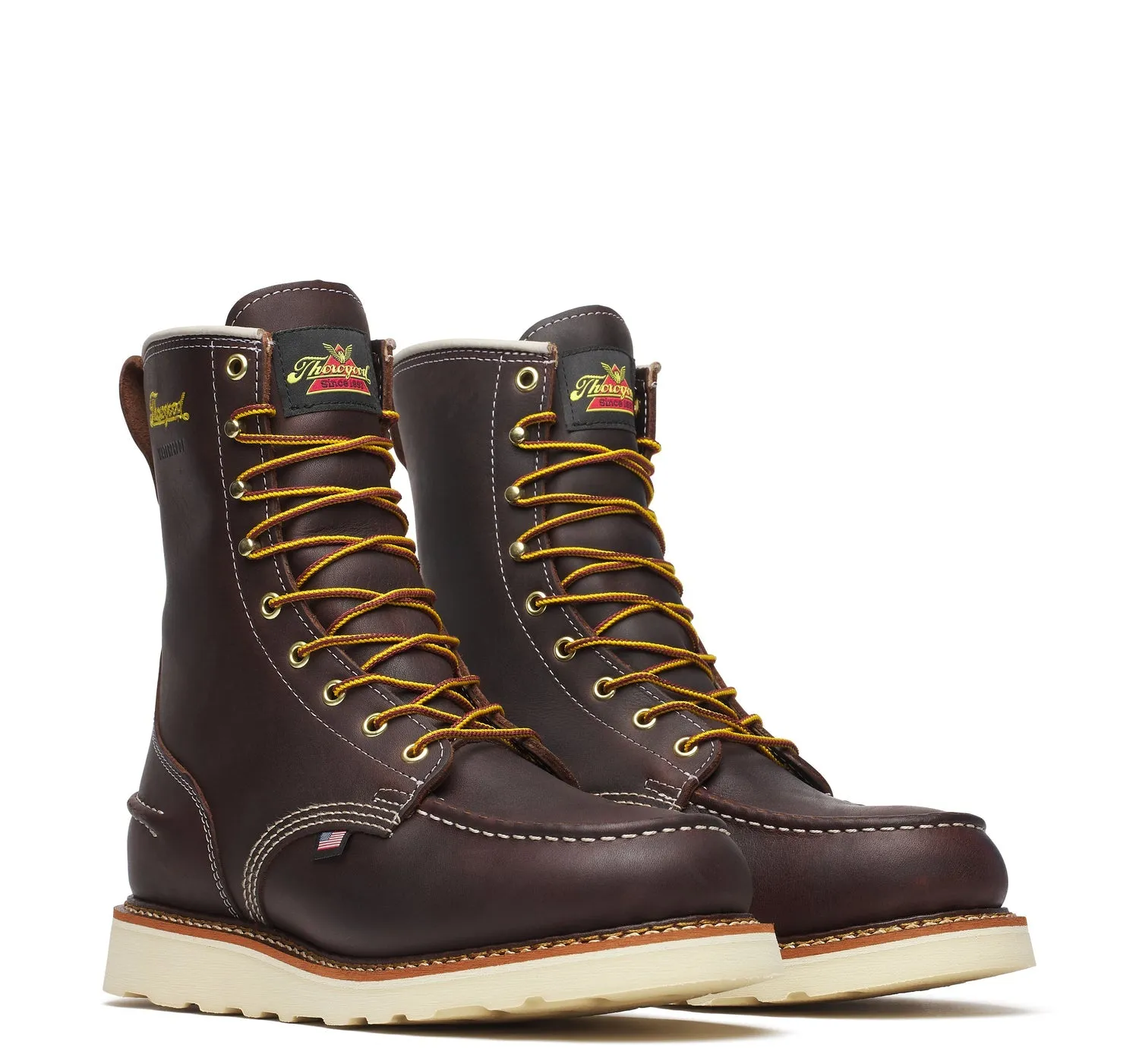 Thorogood Men's 1957 Series MAXWear Wedge Moc-Toe Waterproof 8" Soft Toe Work Boot
