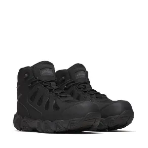 Thorogood Men's 6" Crosstrex Series Black Oxford Comp Toe BBP Waterproof Mid Hiker Work Shoe