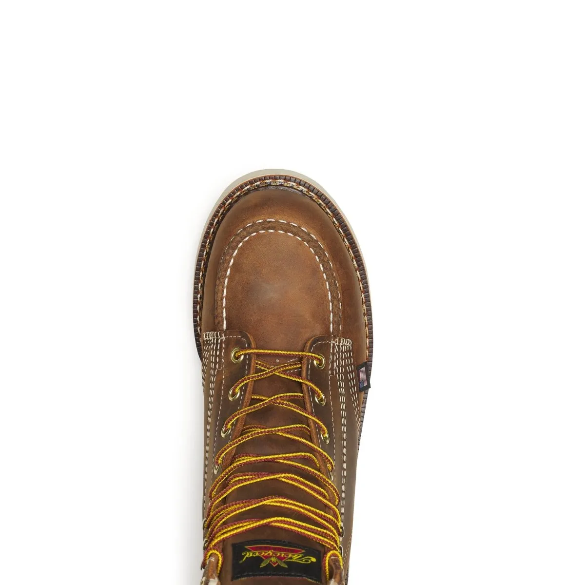 Thorogood Men's 8" 1957 Series Crazy Horse Moc Steel Safety Toe Work Boot