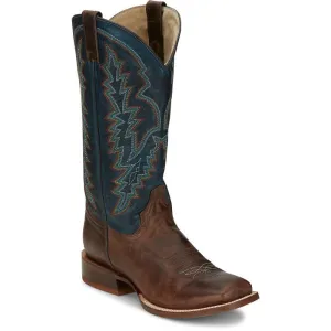 Tony Lama Men's 13" Brown Tucson Square Toe Western Boots