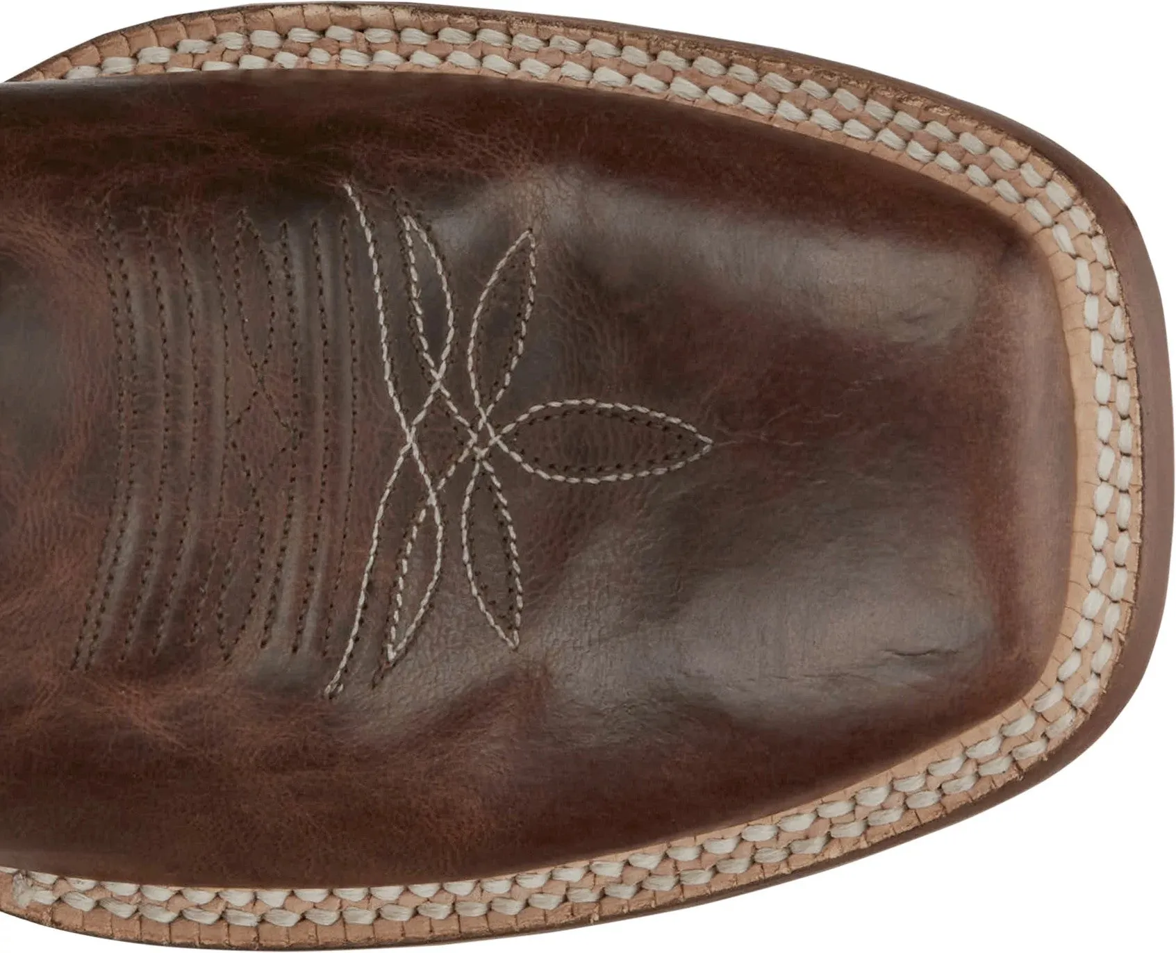Tony Lama Men's 13" Brown Tucson Square Toe Western Boots