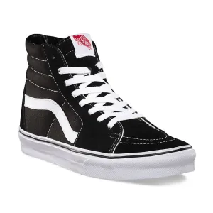 VANS SK8-HI BLACK / BLACK / WHITE