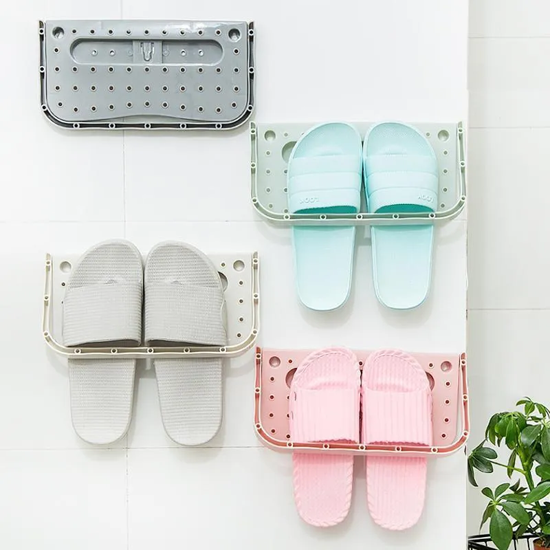 Wall Mounted Shoes Rack