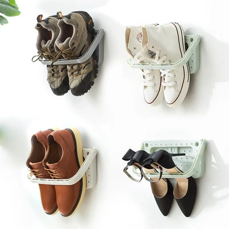 Wall Mounted Shoes Rack