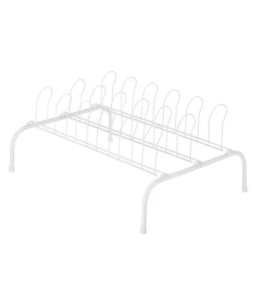 Whitmor Floor Shoe Rack 9 Pairs