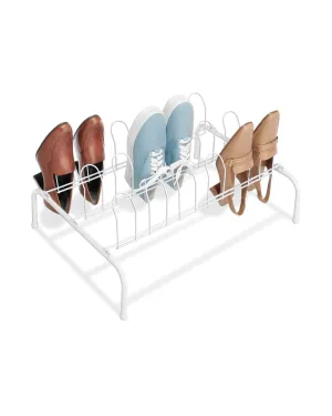 Whitmor Floor Shoe Rack 9 Pairs