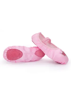 Winter Fleece Dance Shoes Ballet Satin Embroidered Cat Claw Shoes