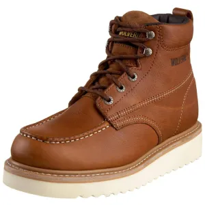 Wolverine Moc Toe 6" Soft Toe Work Boot  [final sale]