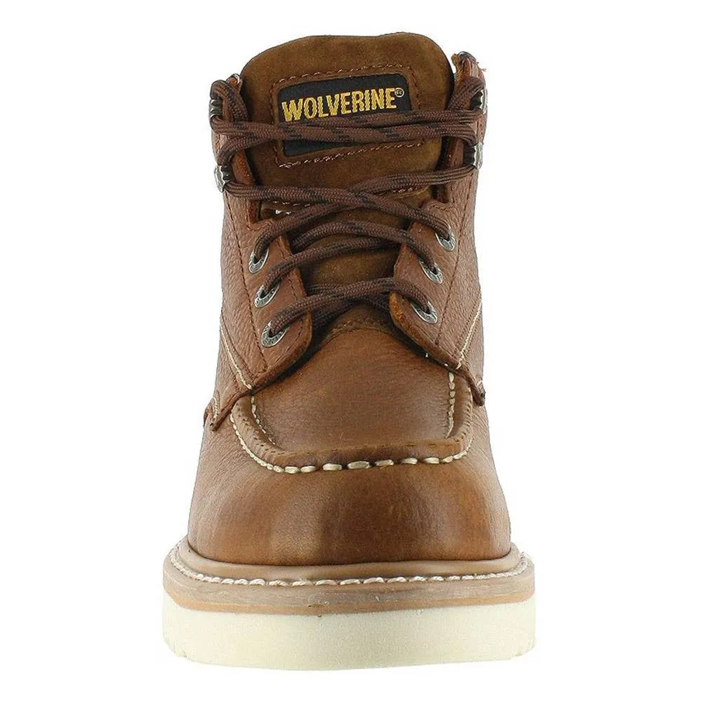 Wolverine Moc Toe 6" Soft Toe Work Boot  [final sale]