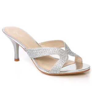 Womens 'Amaris' Cross Strap Sandals