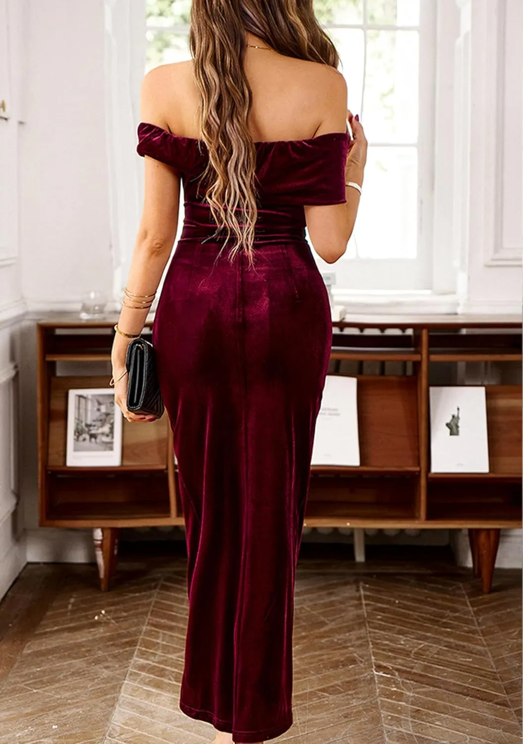 Women's Dressy Solid Color T-Shirt Dress Plus Size Lightweight Bodycon Dress Summer Vacation Midi Dress