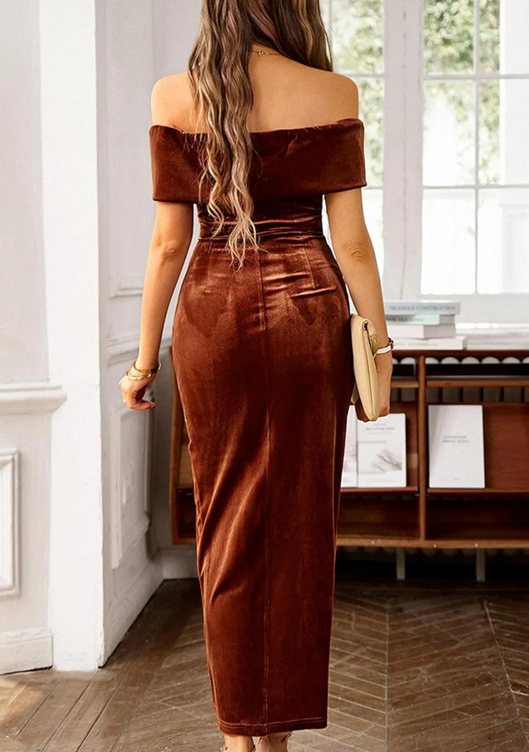 Women's Dressy Solid Color T-Shirt Dress Plus Size Lightweight Bodycon Dress Summer Vacation Midi Dress